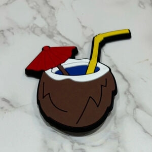 New XL Coconut Drink Bag Charm